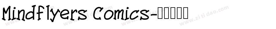 Mindflyers Comics字体转换